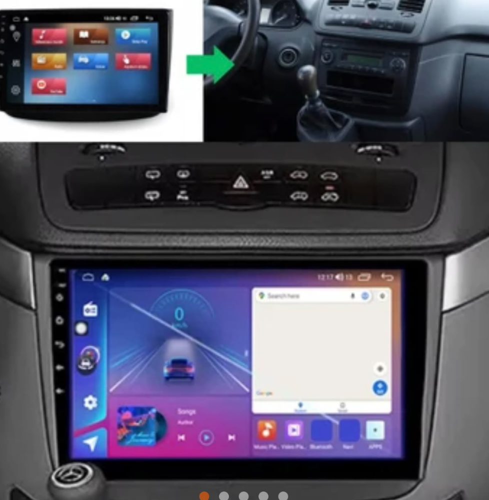 Mercedes-benz Vito 2 W639 Viano 2 W639 ANDROİD MULTİMEDYA