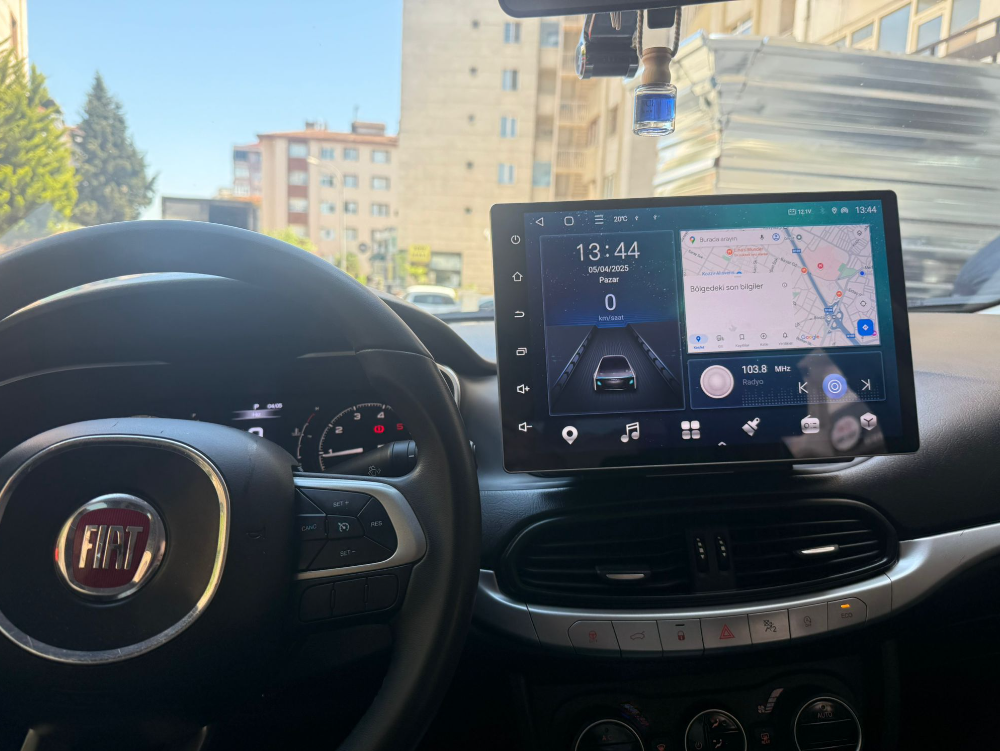 FİAT EGEA NEW 13 iNCH ANDROİD MULTİMEDYA CİHAZI 8 RAM CARPLAY