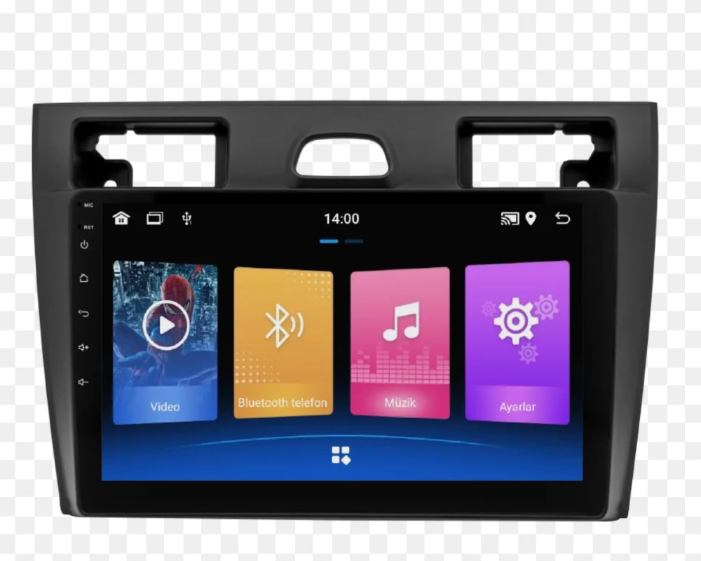 FORD FİESTA 2006-2009 9'İNCH MULTİMEDYA CİHAZI 12/256 CARPLAY