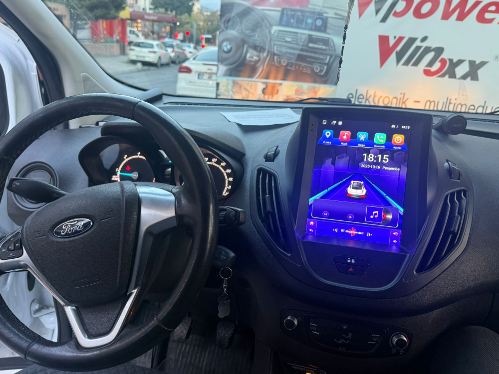 FORD COURİER TESLA ANDROİD MULTİMEDYA CİHAZI 4 /64 CARPLAY