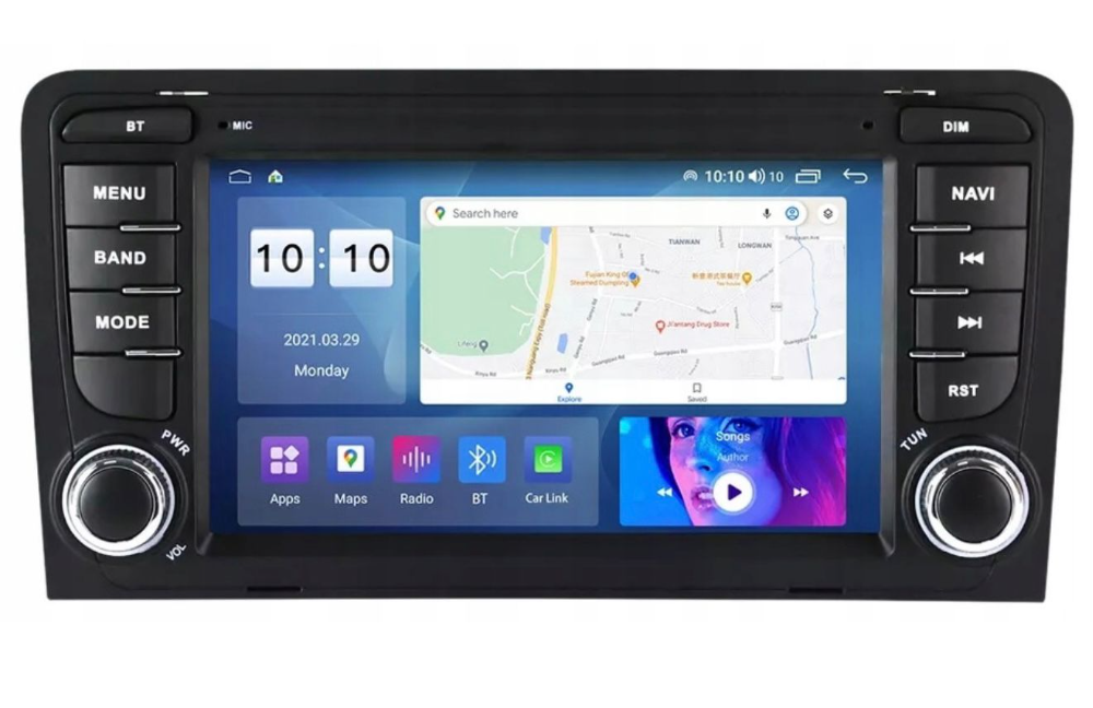 AUDİ A3 ORJİNAL GÖRÜNÜMLÜ CİHAZI 4/64 CARPLAY