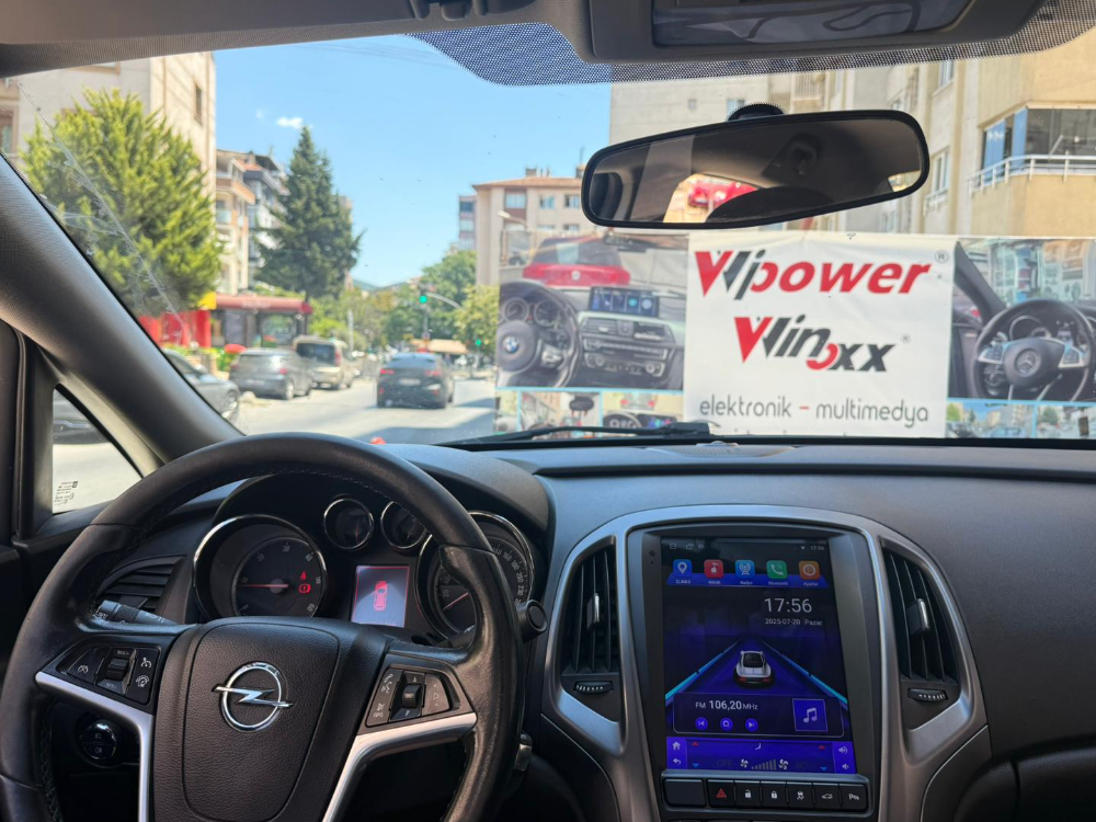 OPEL ASTRA J TESLA ANDROİD MULTİMEDYA 8/128 CARPLAY ECO DÜĞMELİ