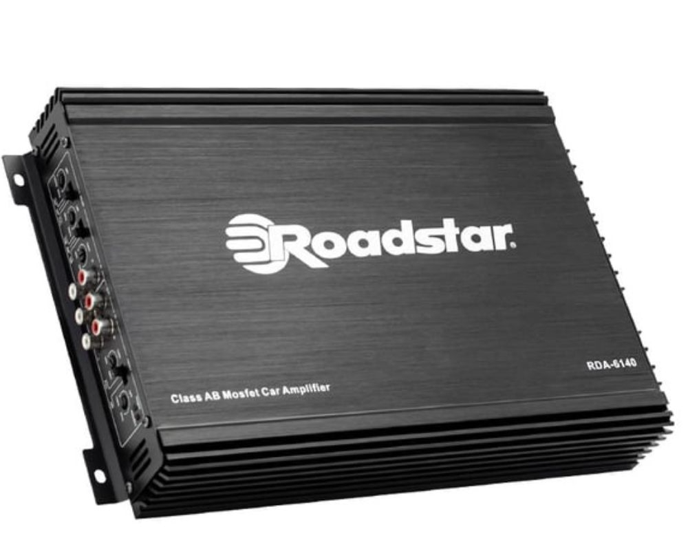 Roadstar RDA-6140 3000 Watt 4 Kanallı Amplifikatör