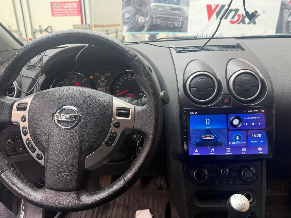 Nissan Qashqai Android Multimedya Sistemi (2007-2013)