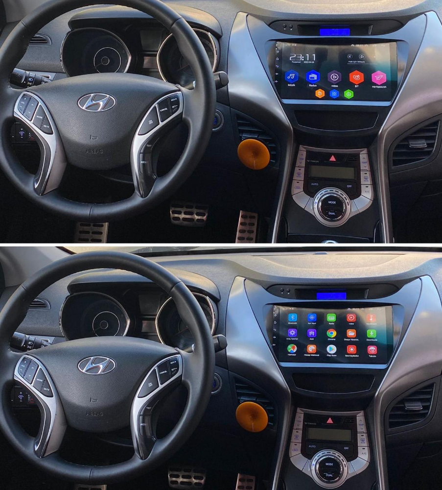 HYUNDAİ ELENTRA 2014 9'İNCH MULTİMEDYA