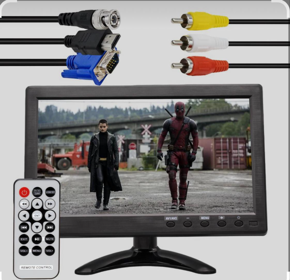 10,1 İNÇ MONİTÖR HDM GİRİSLİ USB Lİ