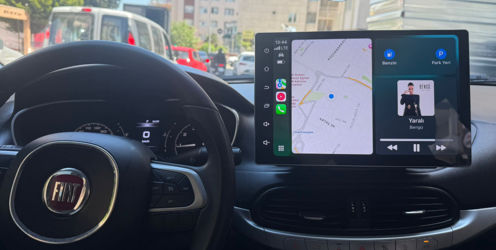 FİAT EGEA NEW 13 iNCH ANDROİD MULTİMEDYA CİHAZI 8 RAM CARPLAY