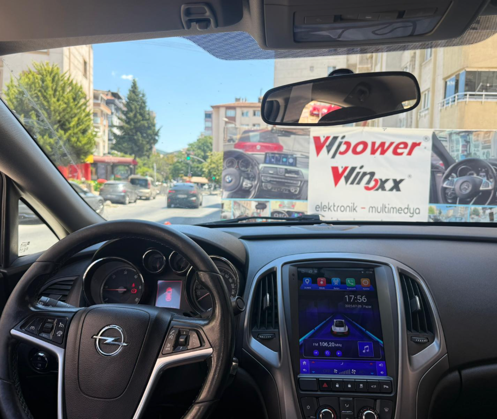 OPEL ASTRA J TESLA ANDROİD MULTİMEDYA 4/64 CARPLAY ECO DÜĞMELİ