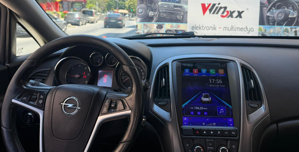 OPEL ASTRA J TESLA ANDROİD MULTİMEDYA 12/256 CARPLAY ECO DÜĞMELİ