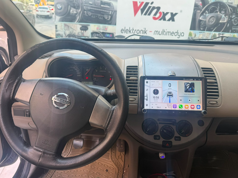 NİSSAN NOTE 2006,2012 ANDROİD MULTİMEDYA 4/64 CARPLAY