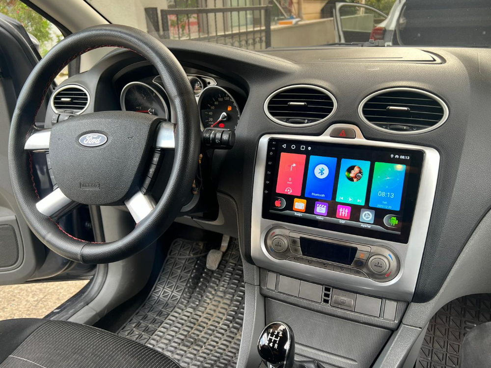 FORD FOCUS 2 DİGİTAL KLİMA ANDROİD 8/128  CARPLAY
