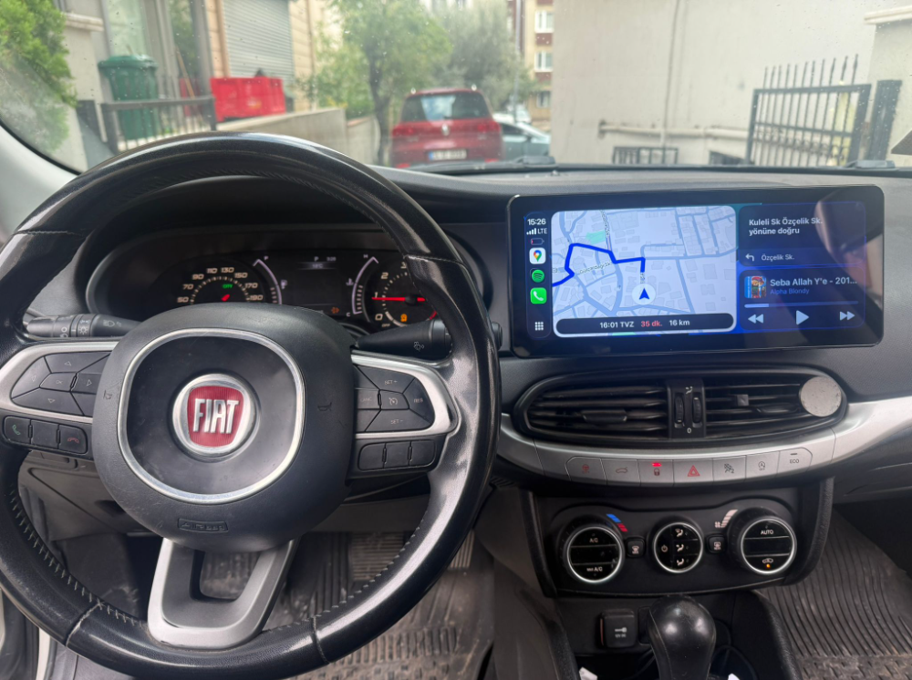 FİAT EGEA MERDECES TİPİ EKRAN MODELİ MULTİMEDYA 8/128 CARPLAY