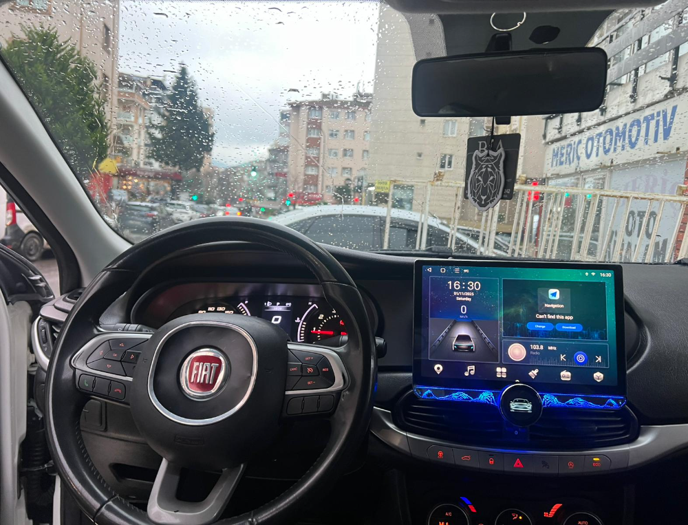 FİAT EGEA 13 İNÇ RGB ANDROİD MULTİMEDYA CİHAZI 8 RAM CARPLAY
