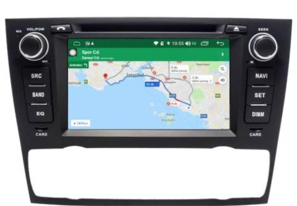 BMW E90 ORJİNAL GÖRÜNÜMLÜ CİHAZI KABLOSUZ CARPLAY DİGİTAL  KLİMA