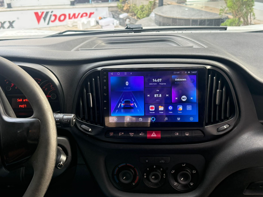 FİAT DOBLO 2015-2021 ANDROİD MULTİMEDYA CİHAZI 12/256 CARPLAY