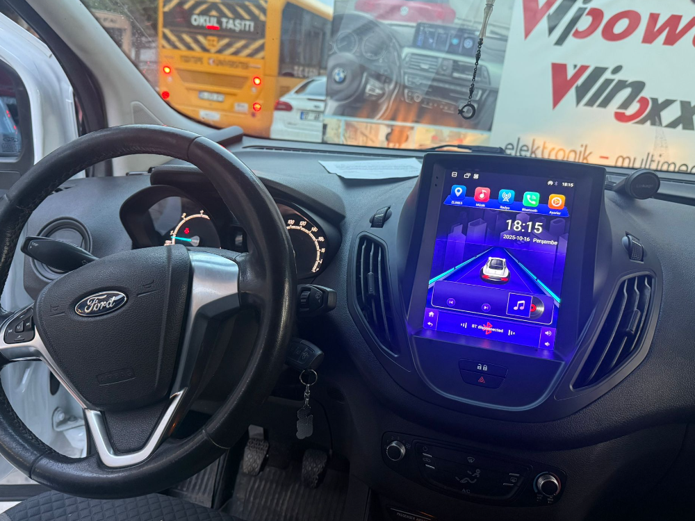 FORD COURİER TESLA ANDROİD MULTİMEDYA CİHAZI 8/128 CARPLAY