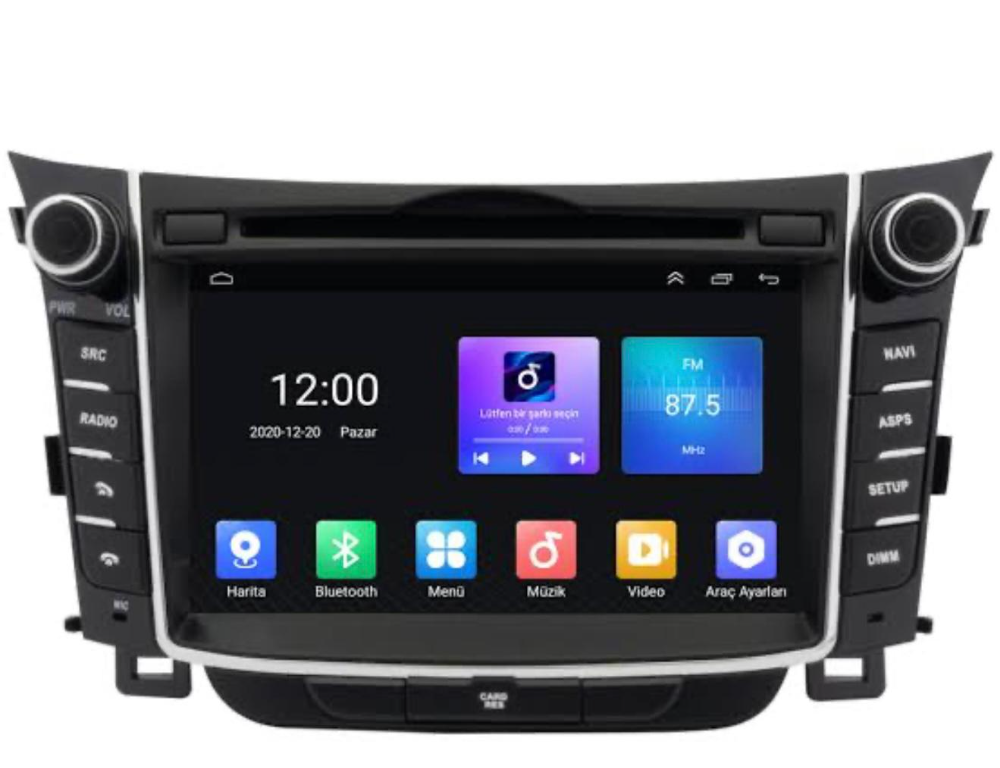 HYUNDAİ İ30 ORJİNAL GÖRÜNÜMLÜ CİHAZI 6/128 CARPLAY